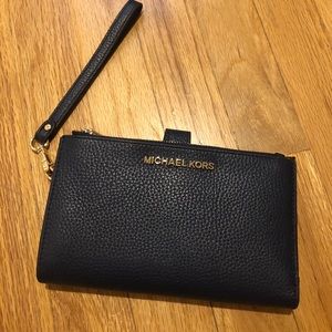 Brand New Michael Kors Navy Wallet